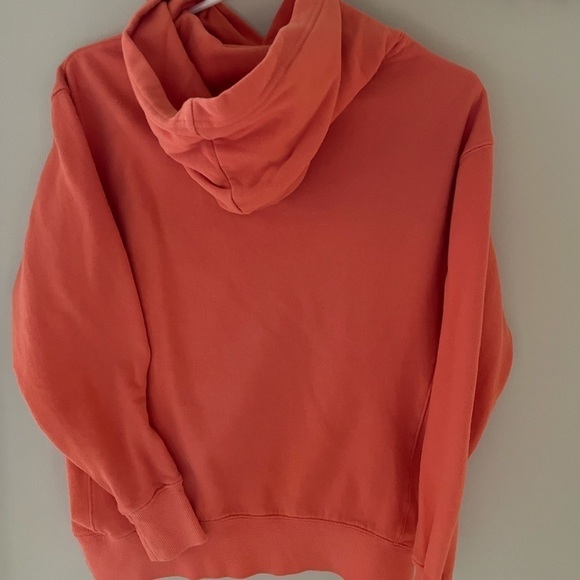 Bench Canada Women XS Coral Orange Hoodie Hooded Sweatshirt Athletic - Picture 4 of 6